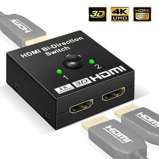 4 in 1 HDMI Switch 2.1 8K ULTRA HD @60HzX4K@120Hz, 1080P, 3D, eARC, HDR,  DTS/Doby for XBOX PS3/4/5 Fire Stick TV 