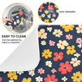 thumbnail image 2 of Yayeee Dish Drying Mat for Kitchen Counter 18"x24" Microfiber Absorbent Pad, Small Colorful Flower, 2 of 7