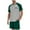Grey, variant on Men's Pajama Set Sleepwear Lightweight Dry Short Sleeve Shirts Shorts Soft Comfy Sleep Sets