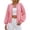 Pink, variant on Women's Knit Sweater Jackets Cuff Long Sleeve Open Front Cardigans Solid Color Casual Fall Cardigan Sweaters Pink S