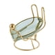 thumbnail image 2 of Xihbxyly Jabonera Autodrenante, Diseño Duradero de Plástico y Metal, Fácil de Limpiar, Ideal para Ducha, Cocina y Lavadero, Versátil, 13,5 X 15 Cm, 1 Unidad., 2 of 6