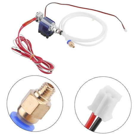3D Printer Accessory J-Head V6 Hotend 1.75mm/0.4mm Nozzle Bowder Extruder