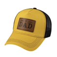 thumbnail image 4 of ZHOGXU Father'S Day Mens Baseball Cap Letter Print Mesh Wide Brim Fashion Comfortable Summer Cap For Outdoor Activities And Everyday Wear,Yellow,One Size, 4 of 4