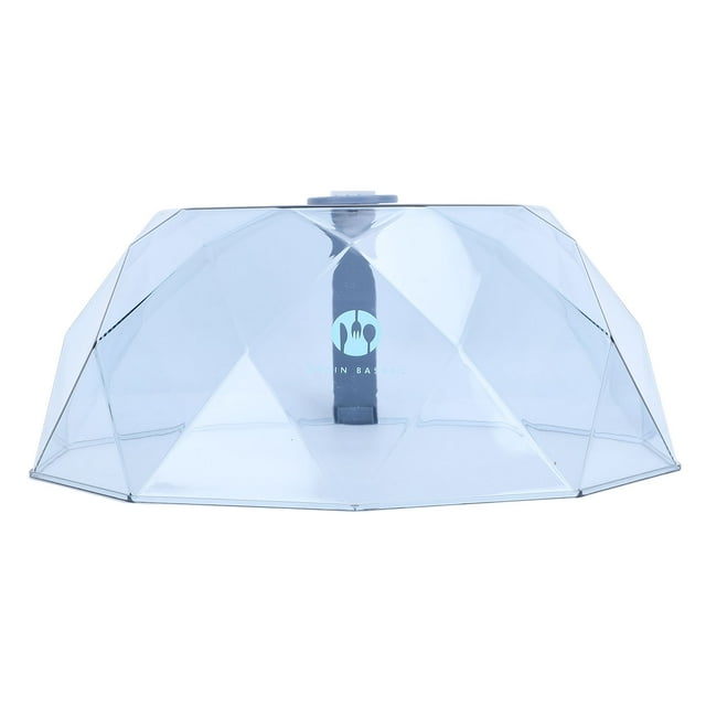 Couvercle Anti-Éclaboussures pour Micro-Ondes, 10.2x4.3in Protection Anti-Huile Couvercle Anti-Éclaboussures Ventilé avec Poignée pour Restes Assiette Bol Plat Rangement