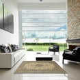 thumbnail image 7 of Ahgly Company Machine Washable Indoor Square Traditional Sepia Brown Area Rugs, 6' Square, 7 of 7