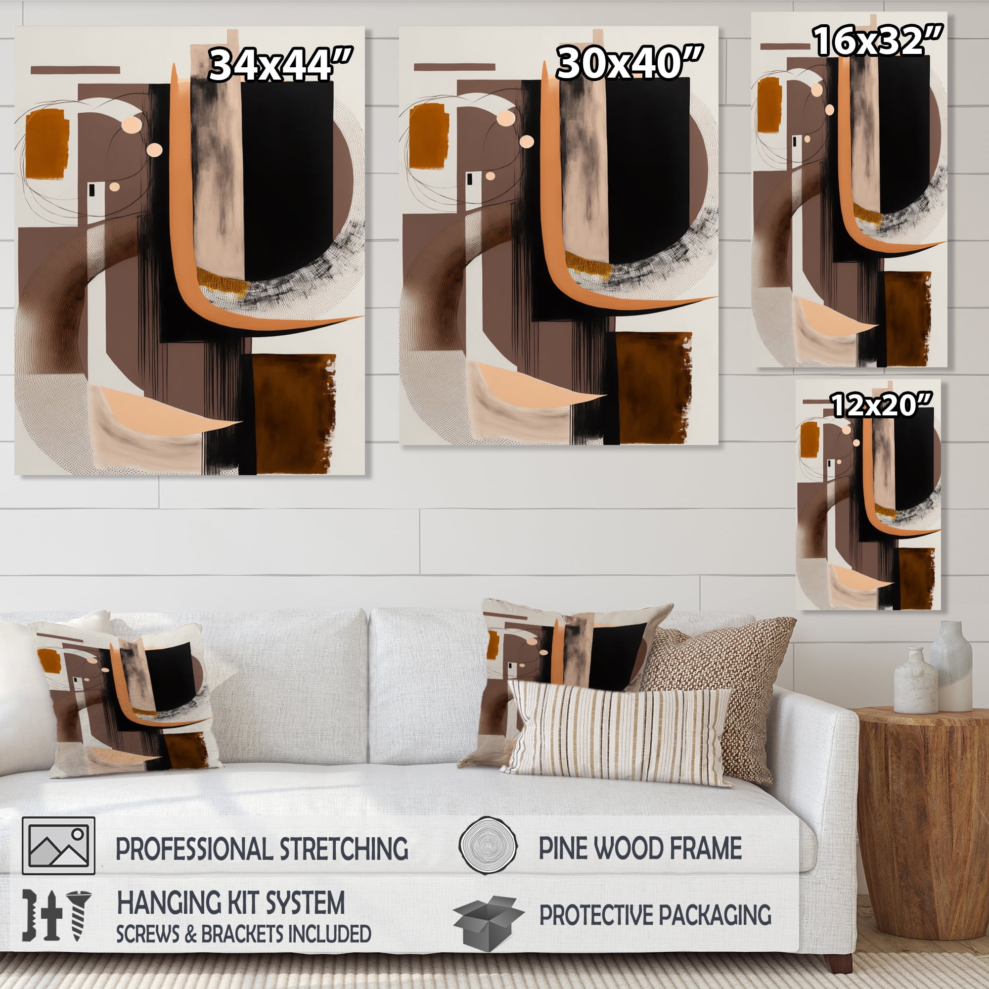 Designart Modern Watercolor Art Canvas Wall Art
