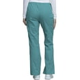 thumbnail image 4 of Cherokee Workwear Core Stretch Women's Scrubs Pant Mid Rise Drawstring Cargo 4044, 4 of 6