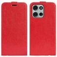 thumbnail image 1 of For Motorola Moto G75 5G Case with Card Slots Vertical Flip Leather Phone Cover - Black, 1 of 5