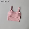 thumbnail image 2 of Parte de atrás bonita, ropa interior deportiva para mujer, para correr, a prueba de golpes, flacidez, Fitness, Yoga, copa fija en forma de V, entrenamiento, Wenchest, 2 of 6