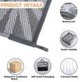 thumbnail image 6 of Kzaei Waterproof Outdoor Rug, 4'x6' Reversible Plastic Camping Area Rugs, Gray, 6 of 8