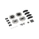 thumbnail image 5 of Acero inoxidable DIY RC Disco de freno de juguete portátiles de automóviles Suministros de accesorios de componentes Reemplazo para TRAXXAS TRX4 1/10 Coches Negro Inevent FN000859-01, 5 of 6
