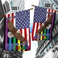 thumbnail image 3 of FLAGWIX American House Flag (29.5" x 39.5") - LGBT Pride Eagle Flag LHA1574F - Premium Polyester Flags, 3 of 3