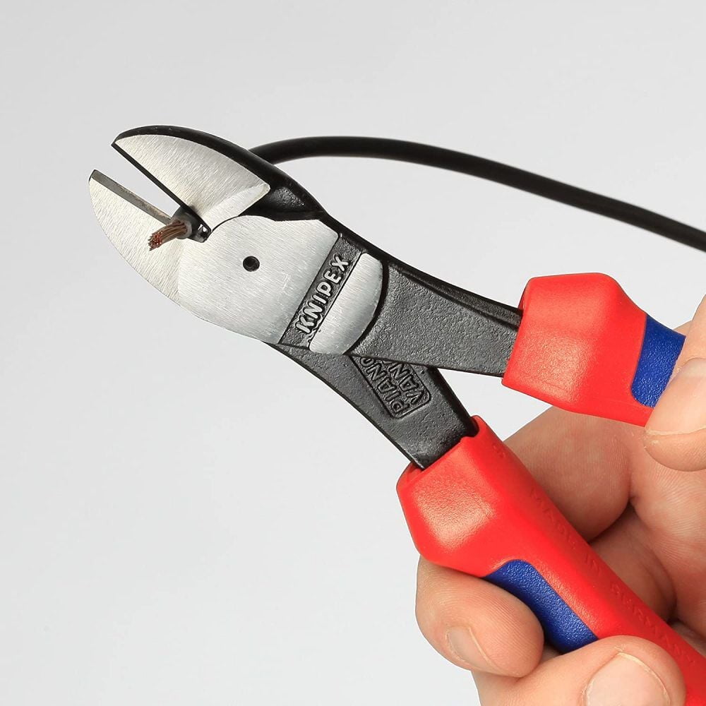 Knipex 74 02 250 10" High Leverage Diagonal Cutters With Comfort Grip