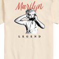 thumbnail image 3 of Marilyn Monroe - Legend Short Sleeve Graphic T-Shirt, 3 of 5