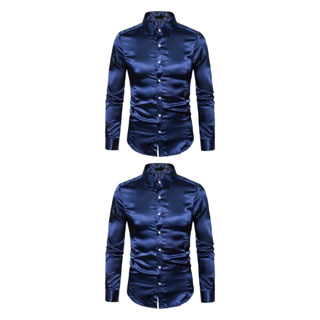 Qarigey Camisetas de manga larga para hombres - Funcional antiarrugas Sostenible y elegante Buen corte para cuerpo normal Camisa de trabajo Type29 NO29