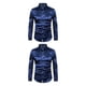thumbnail image 4 of Camisa funcional antiarrugas Minnieouse de secado rápido para hombres Azul marino METRO, 4 of 6