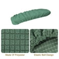 thumbnail image 4 of Unique Bargains 2pcs Office Chair Armrest Covers Gaming Chair Rotating Chair Arm Rest Covers Slipcovers Green, 4 of 7