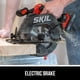 thumbnail image 5 of Sierra circular SKIL 20V sin escobillas CR6413B-11 para madera con batería, 5 of 6