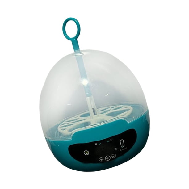 automática de huevos pa huevos, máquina de ación USB pa con bandeja giratoria pa uso de aves Azul Zulema Incubadora automática de huevos