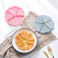 thumbnail image 4 of 2PCS Silicone Waffle Mold 5 Cavity Heart Shaped Cake Muffin Pancake Mold for Baking Tools, 4 of 6