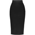 thumbnail image 1 of $175 IRO Ruched WOOL Jersey DASSIE Black SKIRT ( XS ), 1 of 1