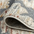 thumbnail image 6 of Transitional 8x10 Area Rug (7'11'' x 10'3'') Floral Cream, Gray Living Room Easy to Clean, 6 of 10