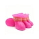 thumbnail image 1 of 4pcs/Set Anti-Slip & Waterproof Pet Rain Shoes Soft Bottom Dog & Cat Boots For Small And Medium Breed, Suitable For Teddy And Border Collie, 1 of 2