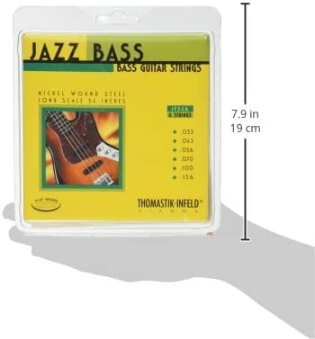 Thomastik JF346 Flatwound Scale 6-String Jazz Bass Strings