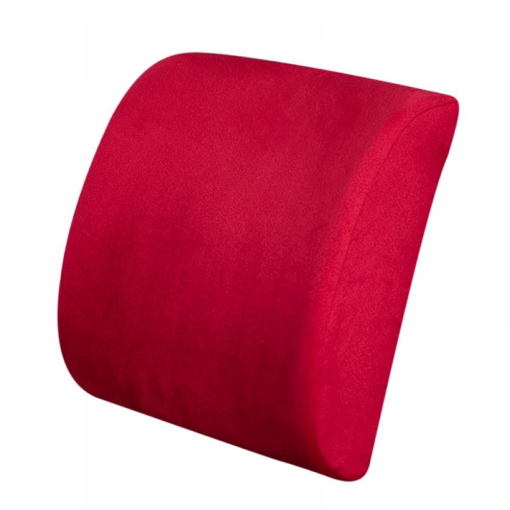 Lumbar Support Pillow for Office Desk Chair Memory Foam Back Cushion
