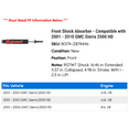 thumbnail image 2 of Front Shock Absorber - Compatible with 2001 - 2010 GMC Sierra 2500 HD 2002 2003 2004 2005 2006 2007 2008 2009, 2 of 2