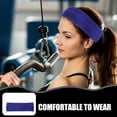 thumbnail image 2 of 8 bandas deportivas para el cabello, diadema para yoga, cómodas bandas para el sudor, bandas para el cabello portátiles., 2 of 5