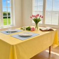 thumbnail image 5 of Disposable Solid Color Tablecloth Orange, 107.87x53.93in Rectangular for Party Wedding Restaurant Home Decor, 5 of 6