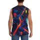 thumbnail image 4 of Fotbe Neon City Map Men's Camiseta sin Mangas Estampada para Hombres, Playera Casual para Gimnasio, Entrenamiento, Playa-XX-Large, 4 of 7