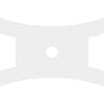 thumbnail image 4 of 26"W x 17 3/8"H x 3"ID x 5 1/2"C x 1"P Haven Architectural Grade PVC Contemporary Ceiling Medallion, 4 of 11
