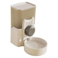 thumbnail image 2 of Hanging Automatic Water Dispenser Water Dish Leakproof 1000ml Rabbit Waterer for Gray, 2 of 9
