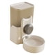 thumbnail image 2 of Dispensador de agua automático colgante, dispensador de agua potable para perros, botella de agua de 1000ml para gatitos, animales pequeños, conejos Gris Fernando bebedero para jaula de gatos, 2 of 8
