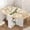 Natural, variant on TacleeKii 3-in-1 Folding Dining Table with Wine Rack & Cup Holder Lockable Casters, Drop Leaf Oval Folding Kitchen Table for Small Spaces, Natural