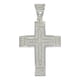 thumbnail image 1 of Dije Turco De Plata 925 De Cruz Elevada Con Zirconia, 1 of 3