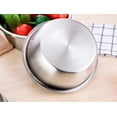 thumbnail image 4 of Juego de colador de cocina, colador de acero inoxidable apto para lavavajillas con diseño microporoso para un drenaje rápido, cuencos para mezclar de material apto para alimentos para cocinar,, 4 of 6