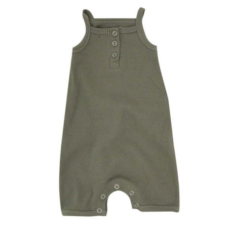 

JDEFEG Fathers Day Onsies0-3 Months Baby Girls Boys Cotton Summer Solid Sleeveless Ribbed Romper Bodysuit Vest Clothes Outfits New Born Baby Clothes Boy Cotton Army Green 90
