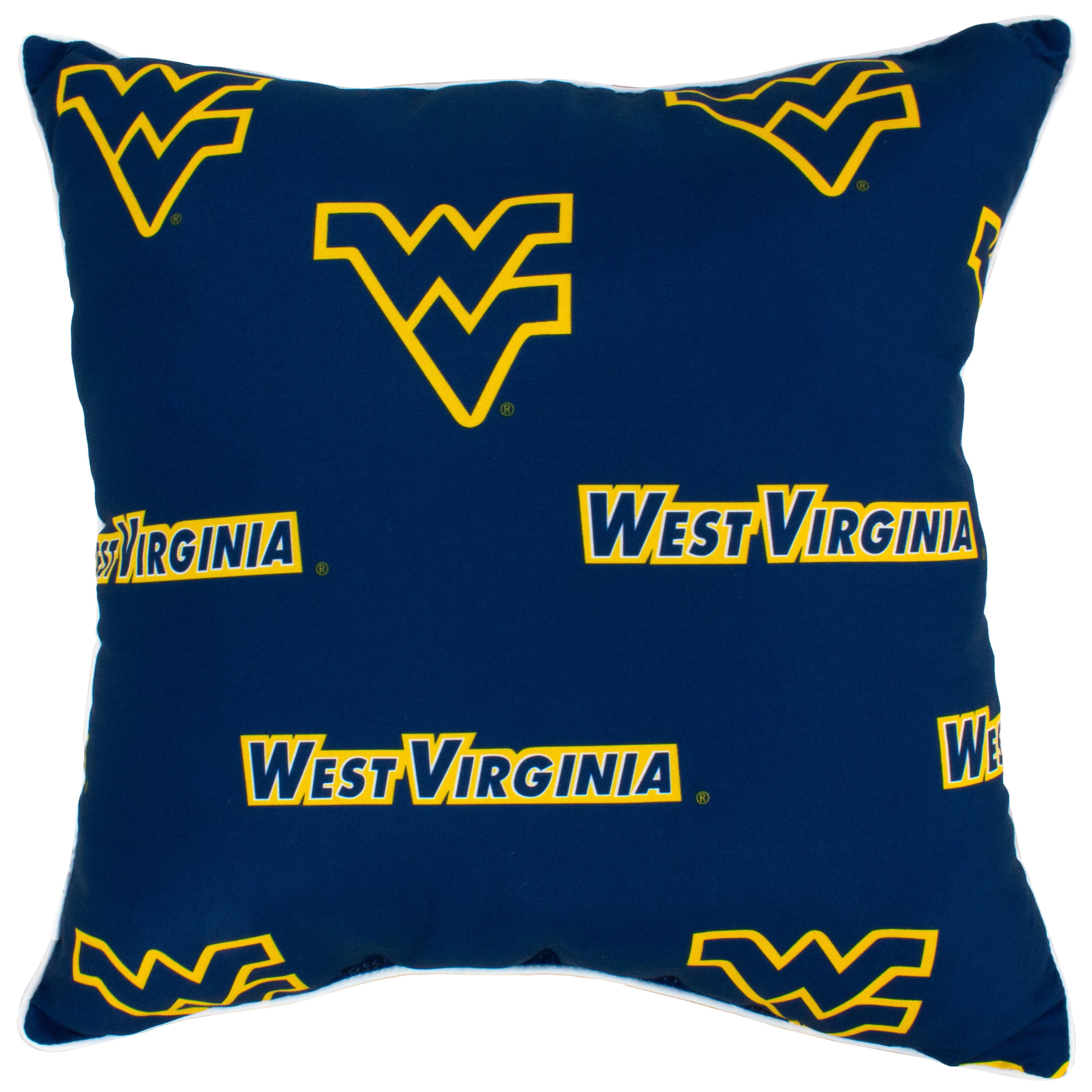 West Virginia Mountaineers 16" x 16" Decorative Pillow Pair
