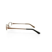 Walmart Womens FM17235 Oval Prescription Eyeglasses with Case, Gold