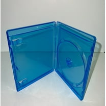 10 Original Scanavo 14mm Single Blue Blu-Ray DVD Case, AMZ.14MM.KRT