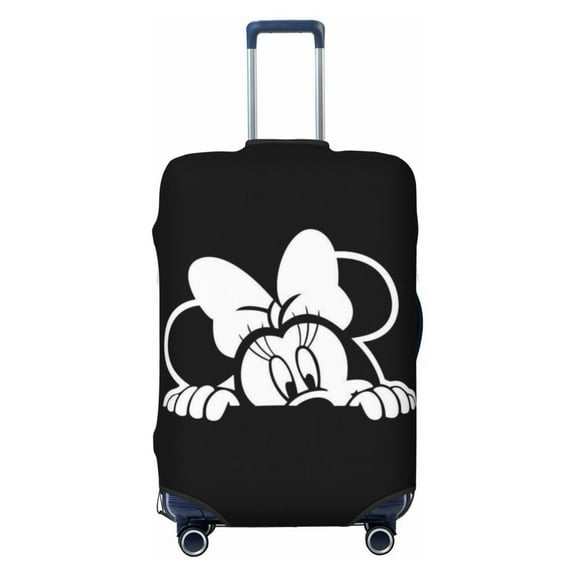 Mickey Cartoon Luggage Covers,Travel Suitcase Cover Protector Fits 18-21 Inch Luggage,Washable Baggage Covers(S)