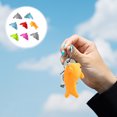 thumbnail image 3 of 8pcs Plush Cartoon Whale Stuffed Pendants Mini Ocean Animal Plush Toys, 3 of 8