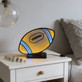 thumbnail image 6 of Cadancy Football Shaped LED Light Illusion Night Lamp, Sports Themed Room Decoration for Boys Kids Teens, USB Powered Desk Table Light Gift, 6 of 6