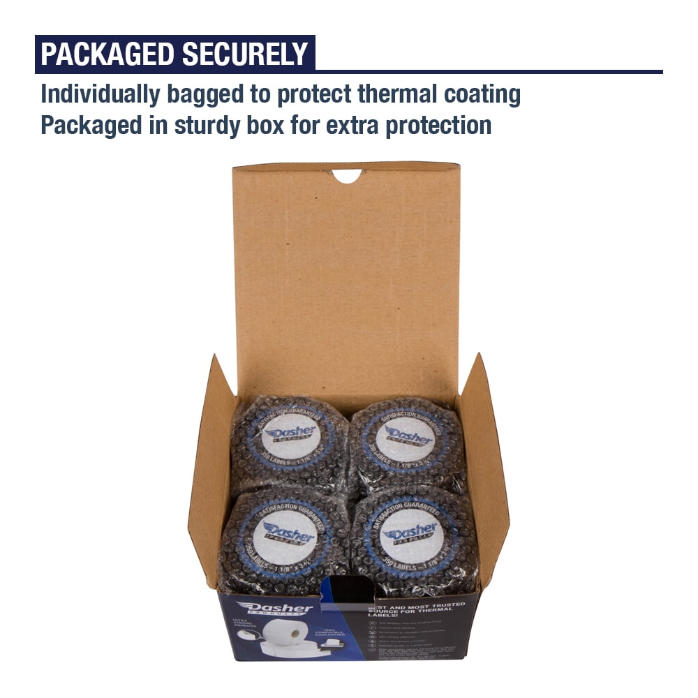 BPA Free! 1-1//8 x 3-1//2 2 Rolls; 350 Labels per Roll Compatible with DYMO 30252 Orange Address Labels