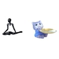thumbnail image 1 of Figura de escritorio,Escultura abstracta de pensador para decoración de oficina y hogar.,Figura de oso,Bandeja para gatos Bandeja para dulces para gatos Bandeja para estatuas de resina,Cuenco, 1 of 8