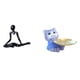 thumbnail image 1 of Estatua creativa abstracta de gato pensador, figura decorativa, escultura de resina moderna, adorno de escritorio único para el hogar, dormitorio, mes, 1 of 8