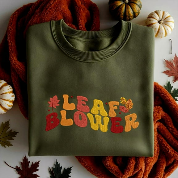 Leaf Blower Embroidered Unisex T-shirt Sweatshirt Hoodie, Funny Couples Halloween Matching, Easy Halloween Costume,Halloween Couple Matching
